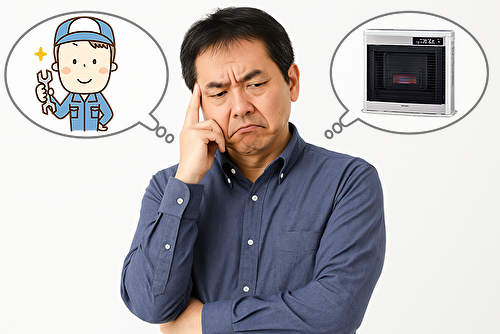 ストーブの買い替え