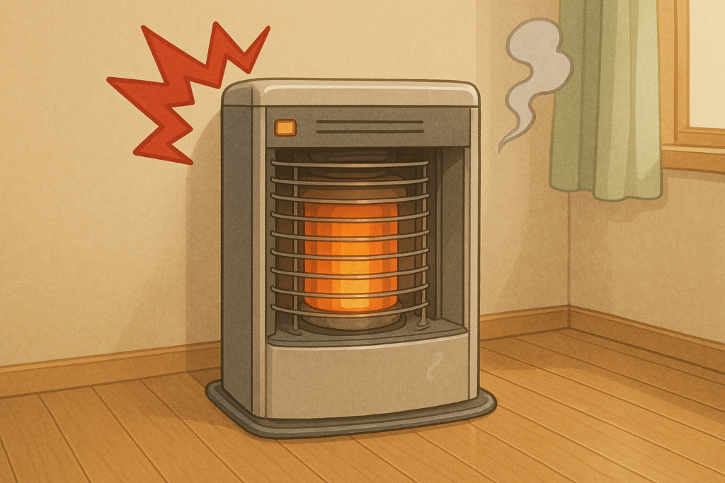 ストーブの寿命のサイン