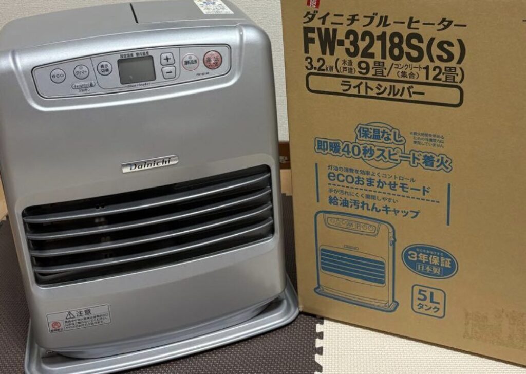 ダイニチ ファンヒーター エラーE13が出たら｜換気だけで終わらせない 